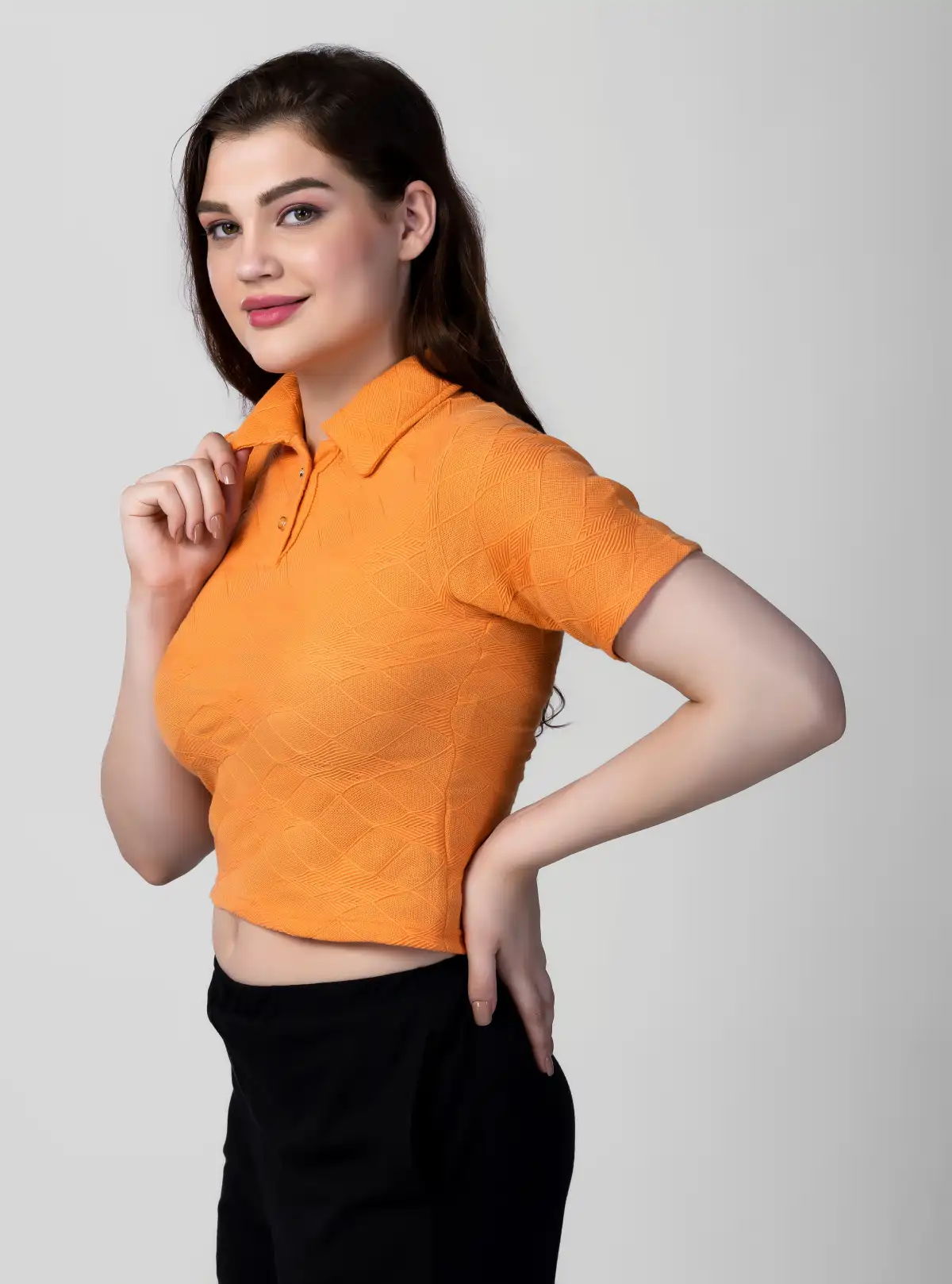 Knitted Regular Fit T Shirt - Image 5