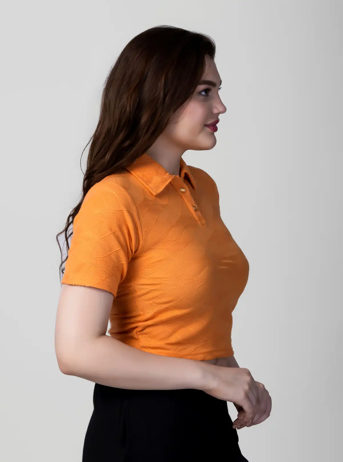 Knitted Regular Fit T Shirt - Image 4